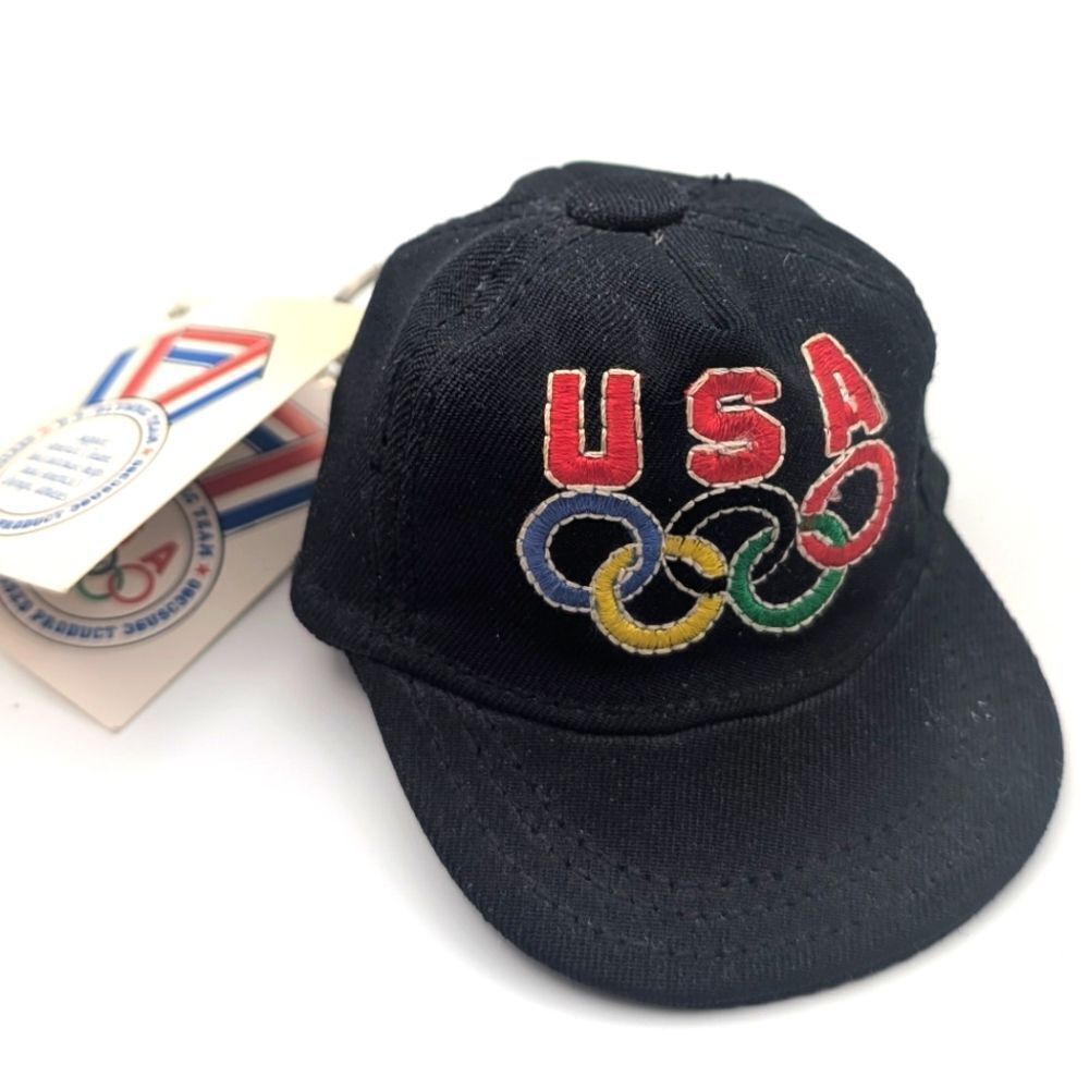 Vintage Deadstock NWT Team USA Olympics embroidered ‎ Snapback Hat